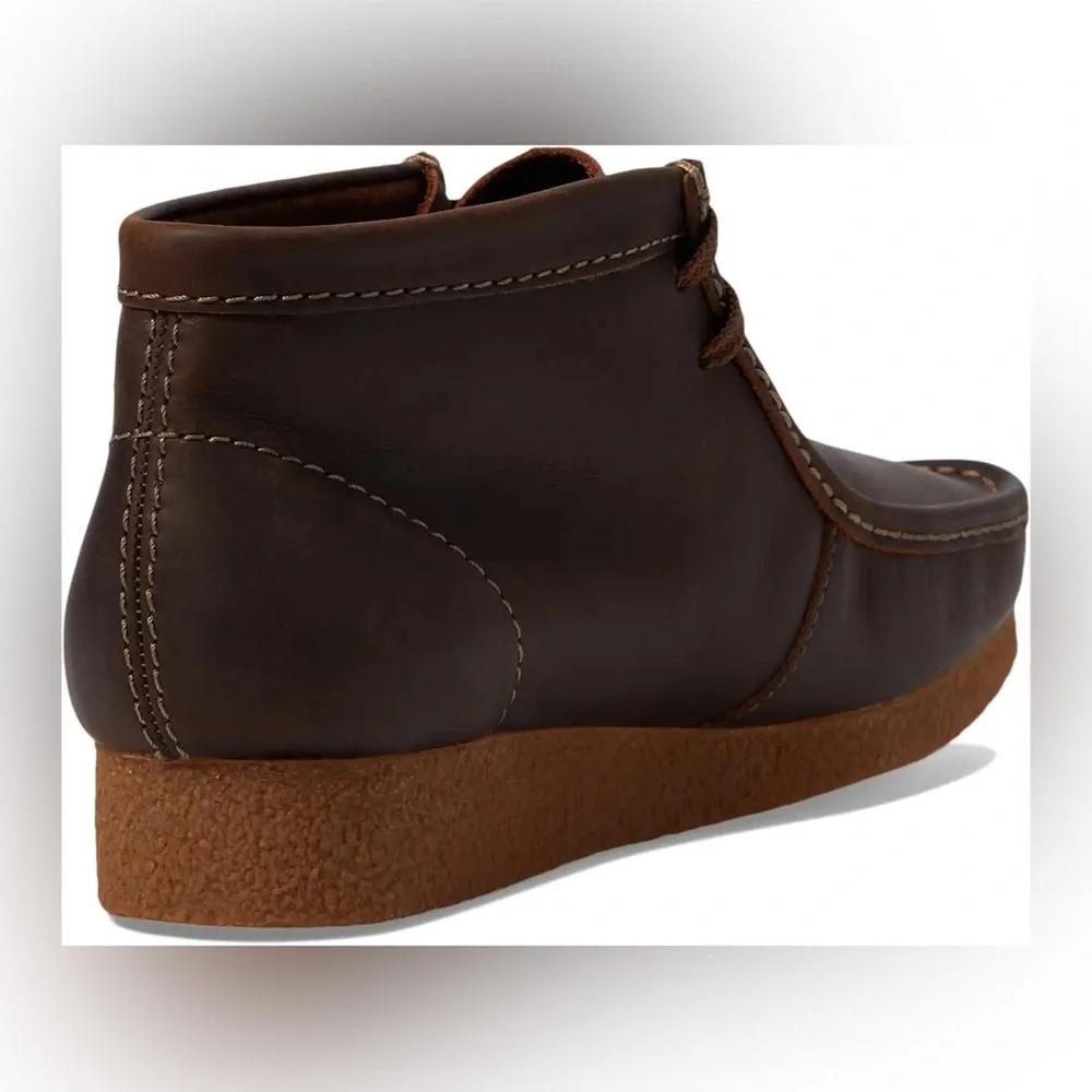 Clarks Men Chukka Shacre Boots Beeswax Jaune Miel | Sz. 9M (NWB)